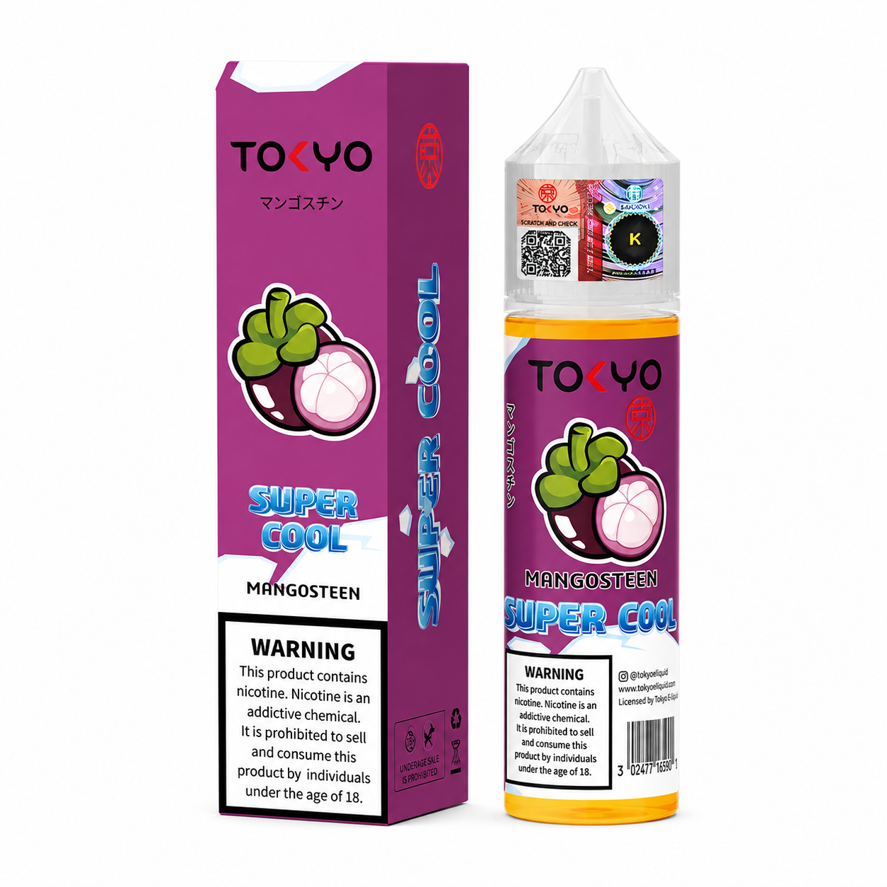 Super cool mangosteen 60 ml