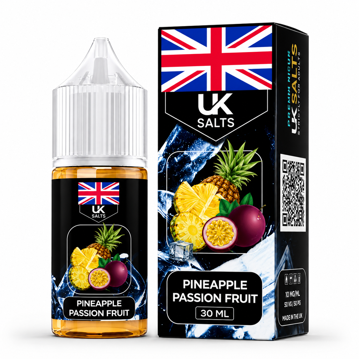 UK Salts Iced Pineapple Passion Fruit 30 ML