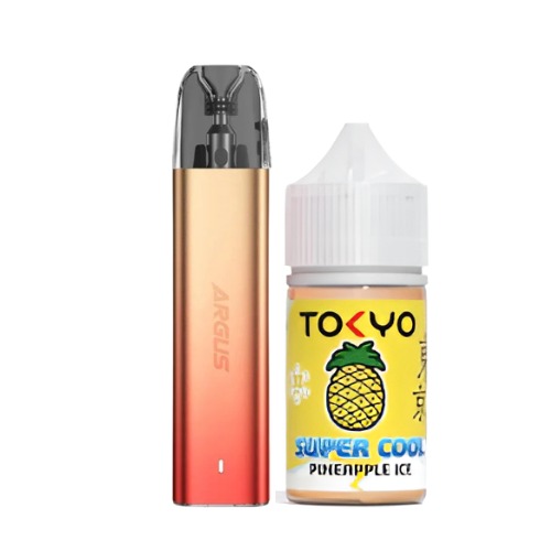 Argus Pod Kit & Tokyo E-Liquid  deal